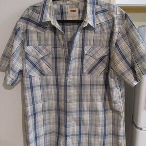 Levis XL Snap Button Western Shirt